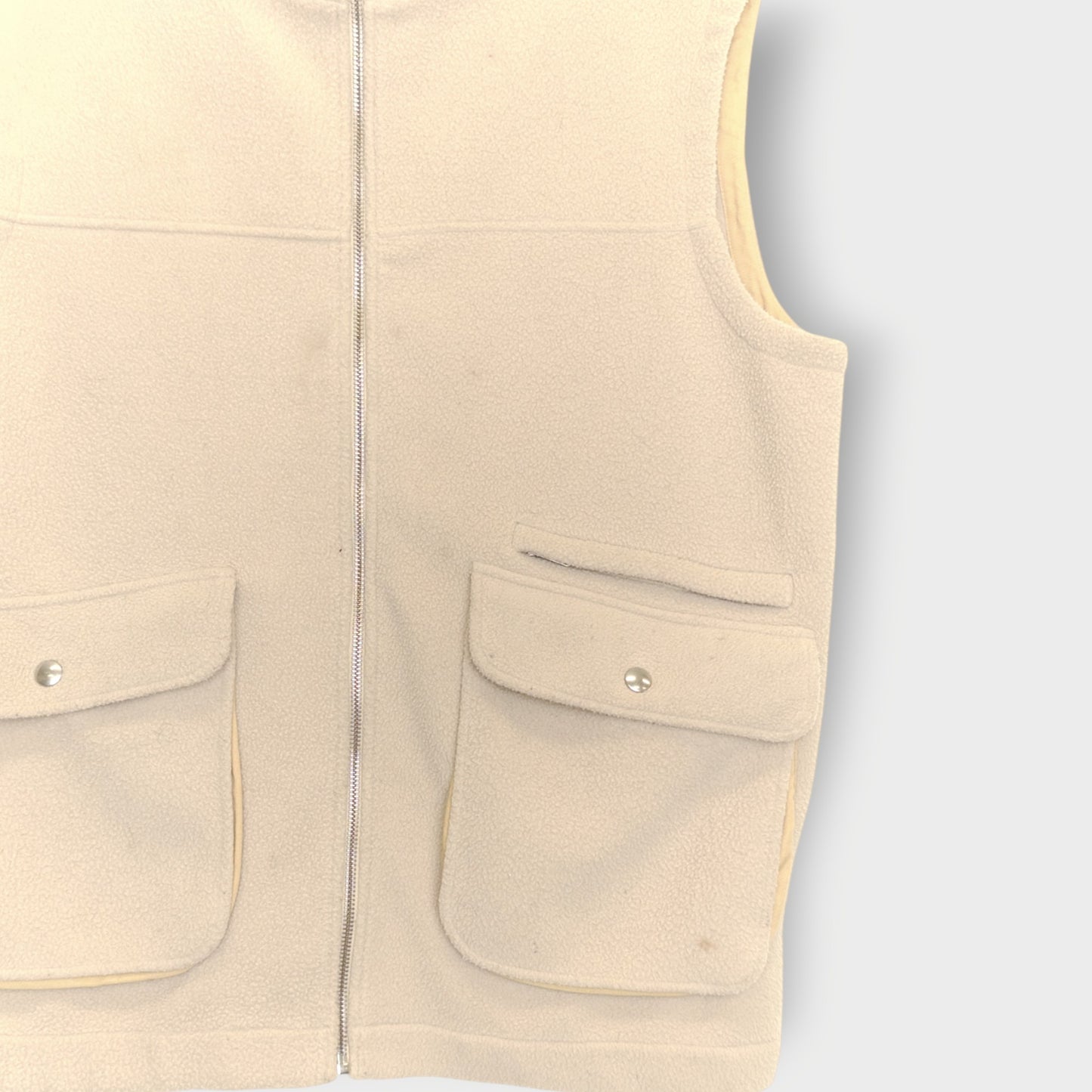 Fleece Mock Neck Vest