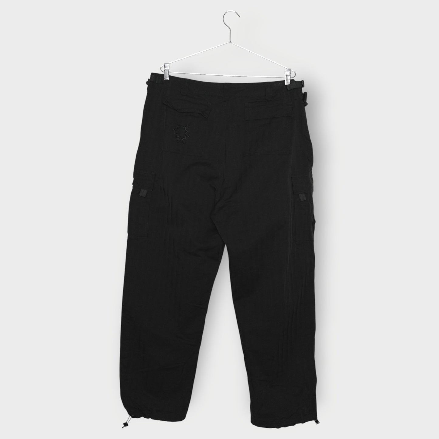 Relaxed Fit Toggle Hem Pants
