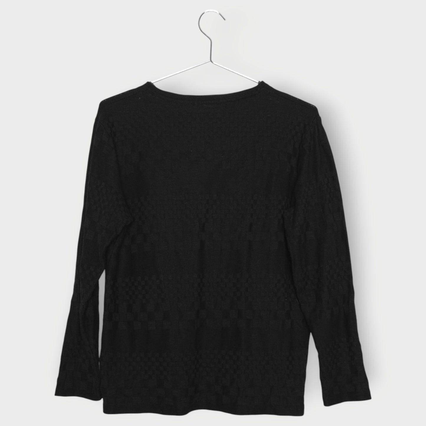 Check Long Sleeve Top