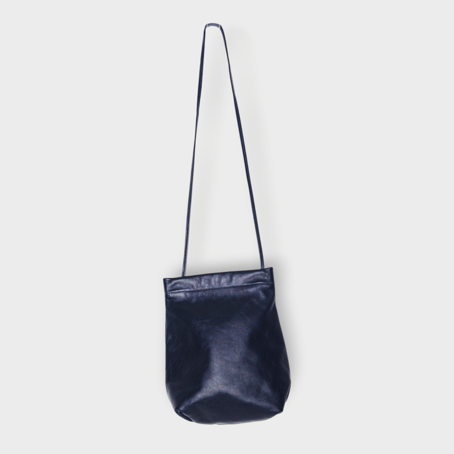 Cross Body Rectangle Leather Bag