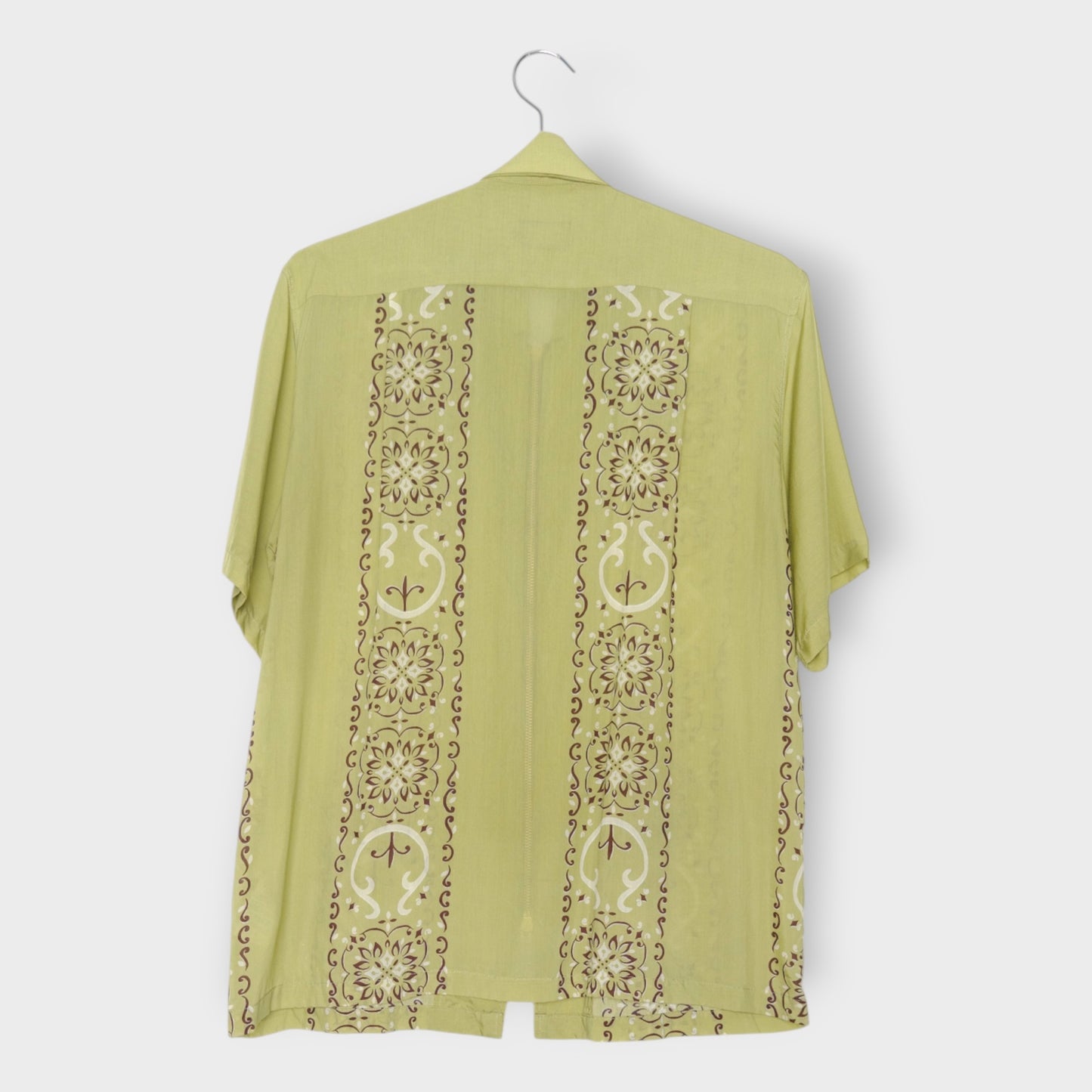 Patterned Zip Shirt