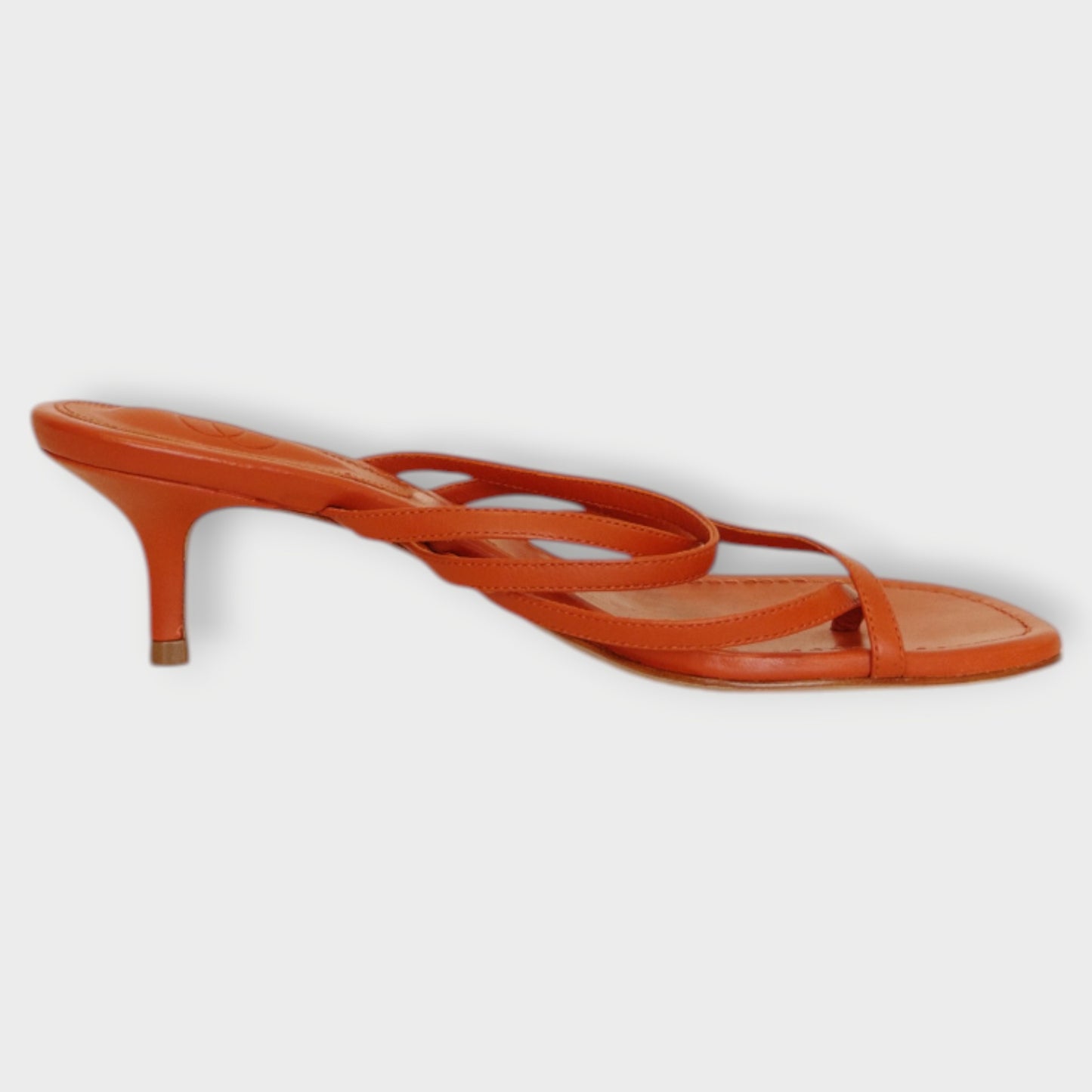 Strappy Kitten Heels