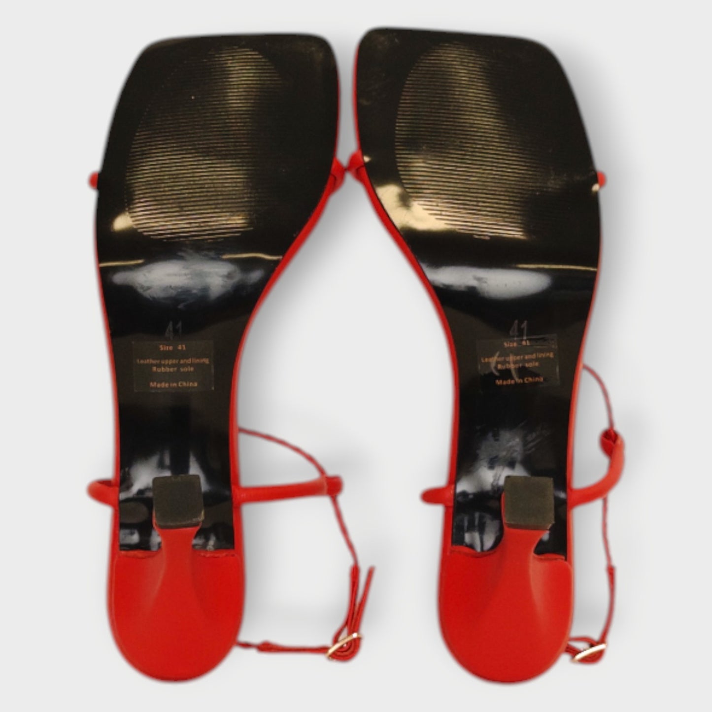 Square Toe Padded Heel