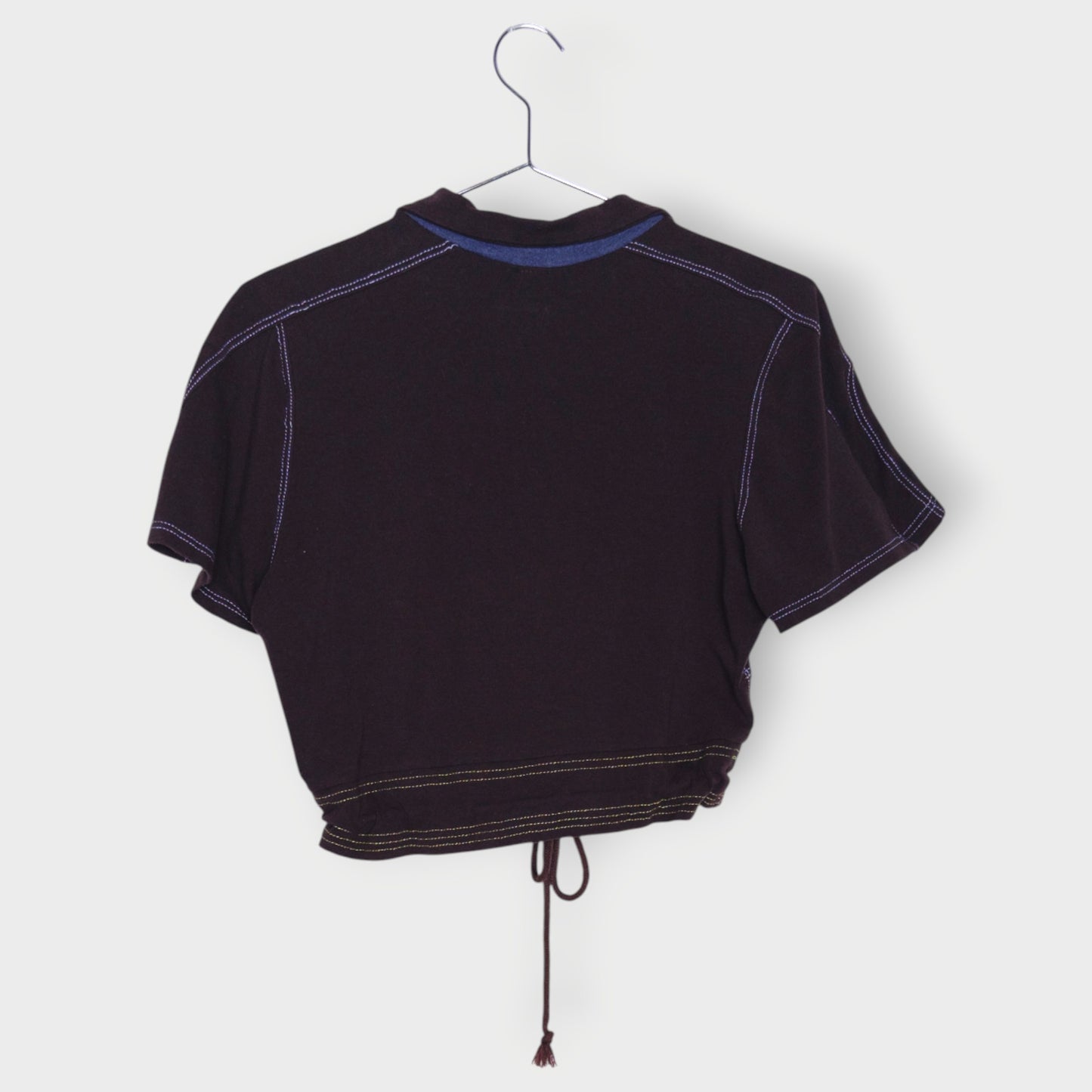 Crop Tie Polo
