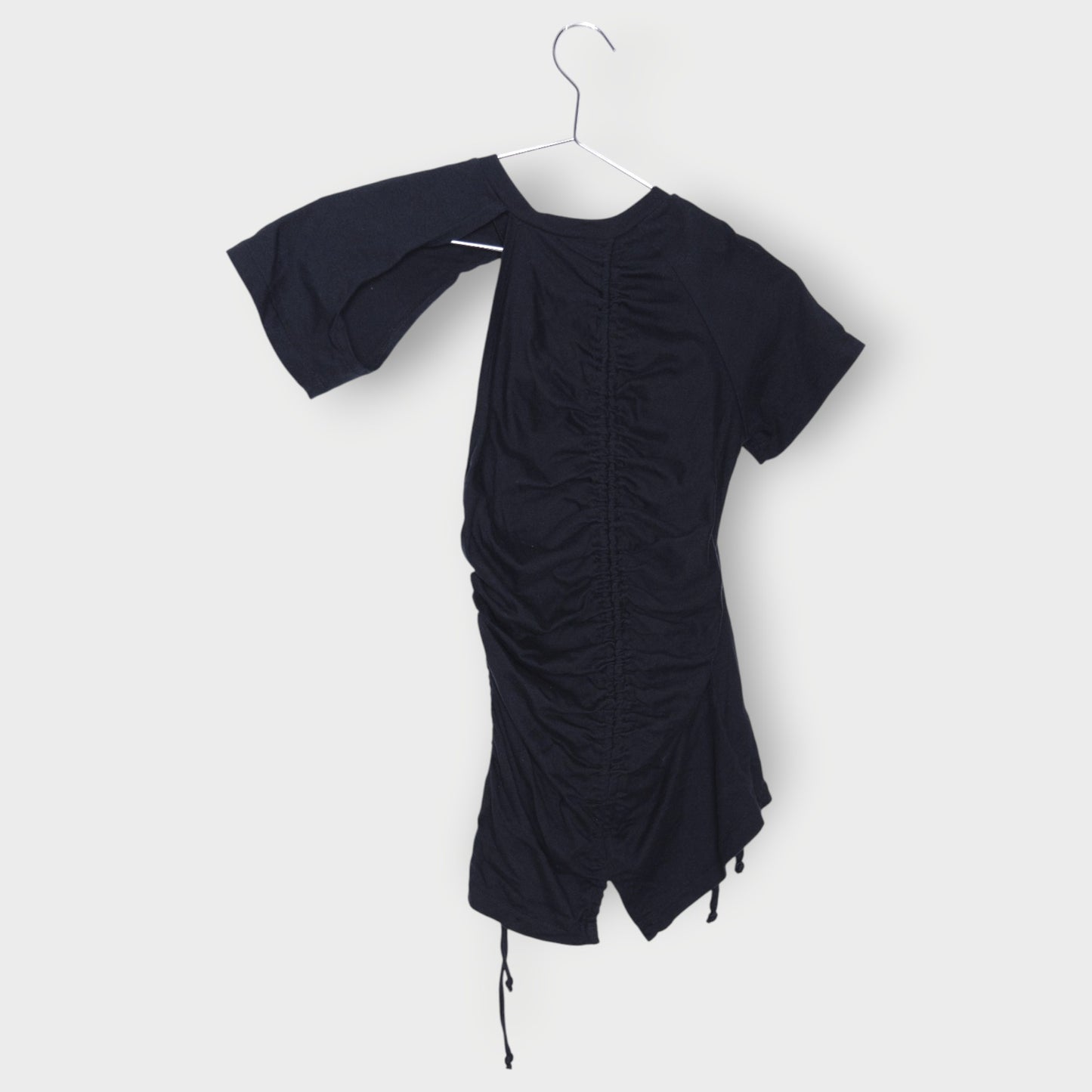 Ruched Cut Out Tee