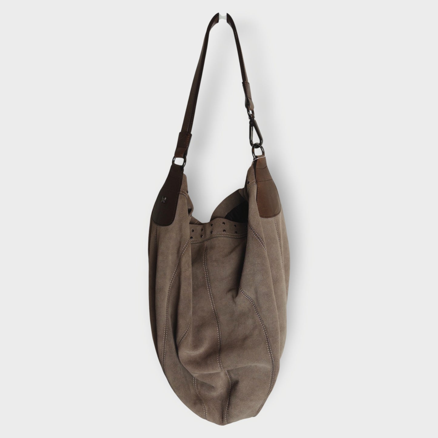 Suede Bucket Bag