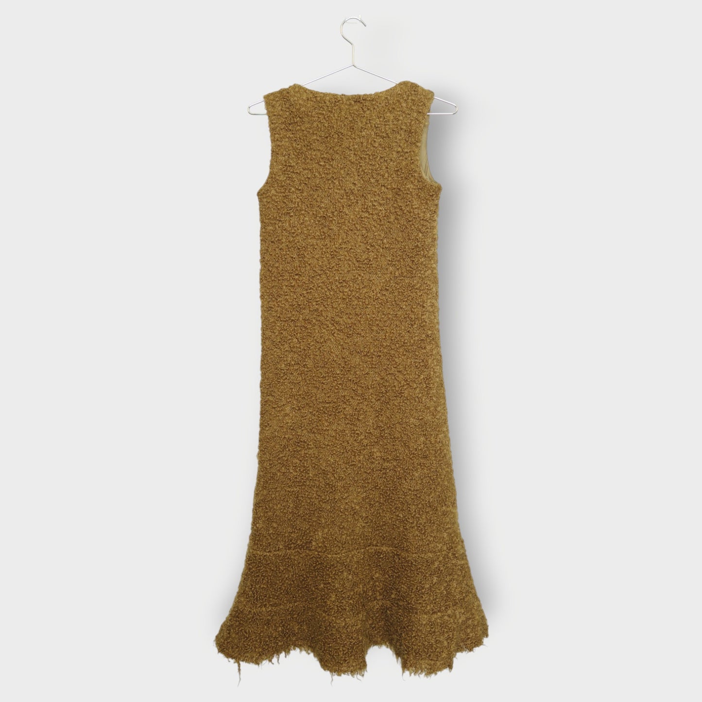 Tweed Ruffle Edge Midi