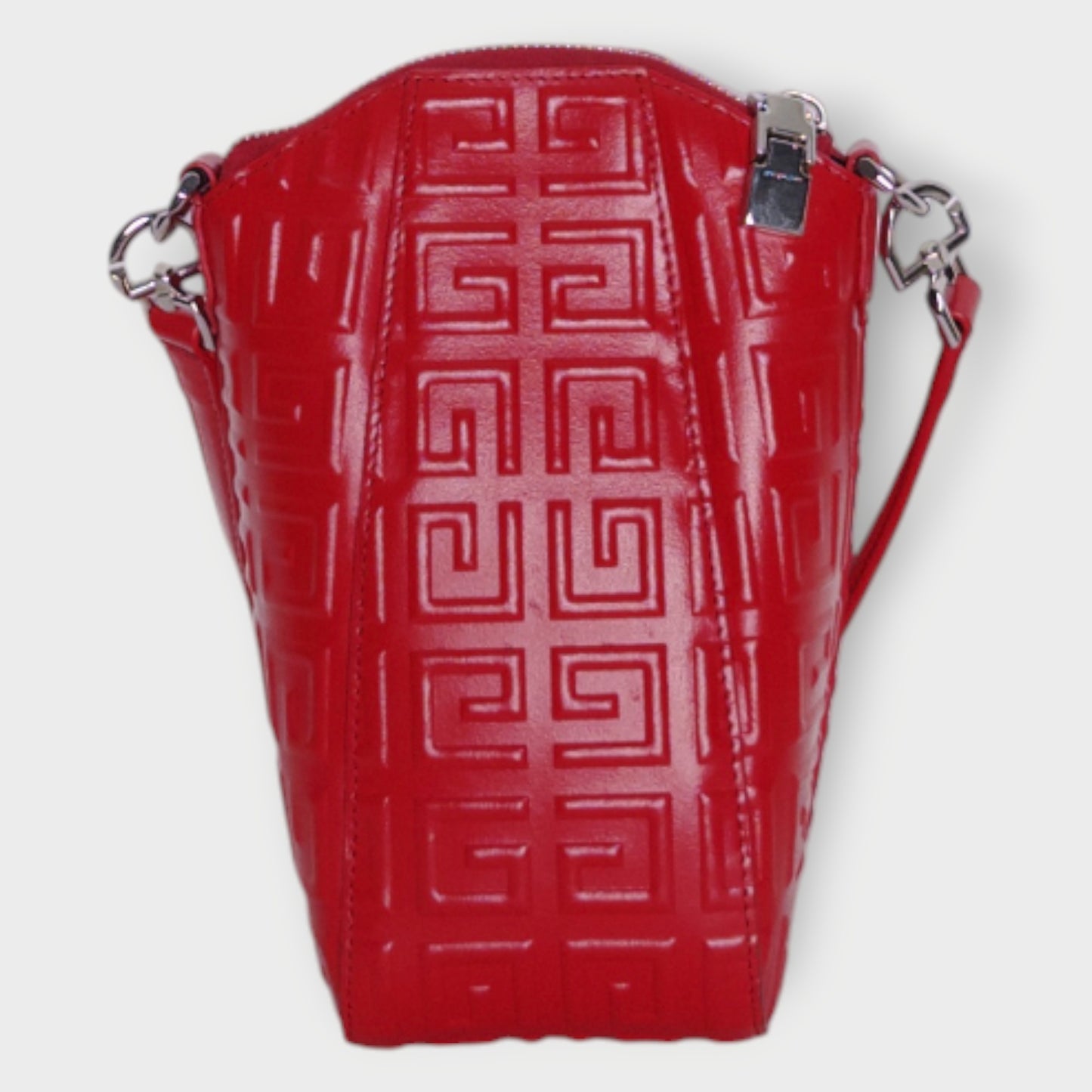 Embossed Vertical Antigona Bag