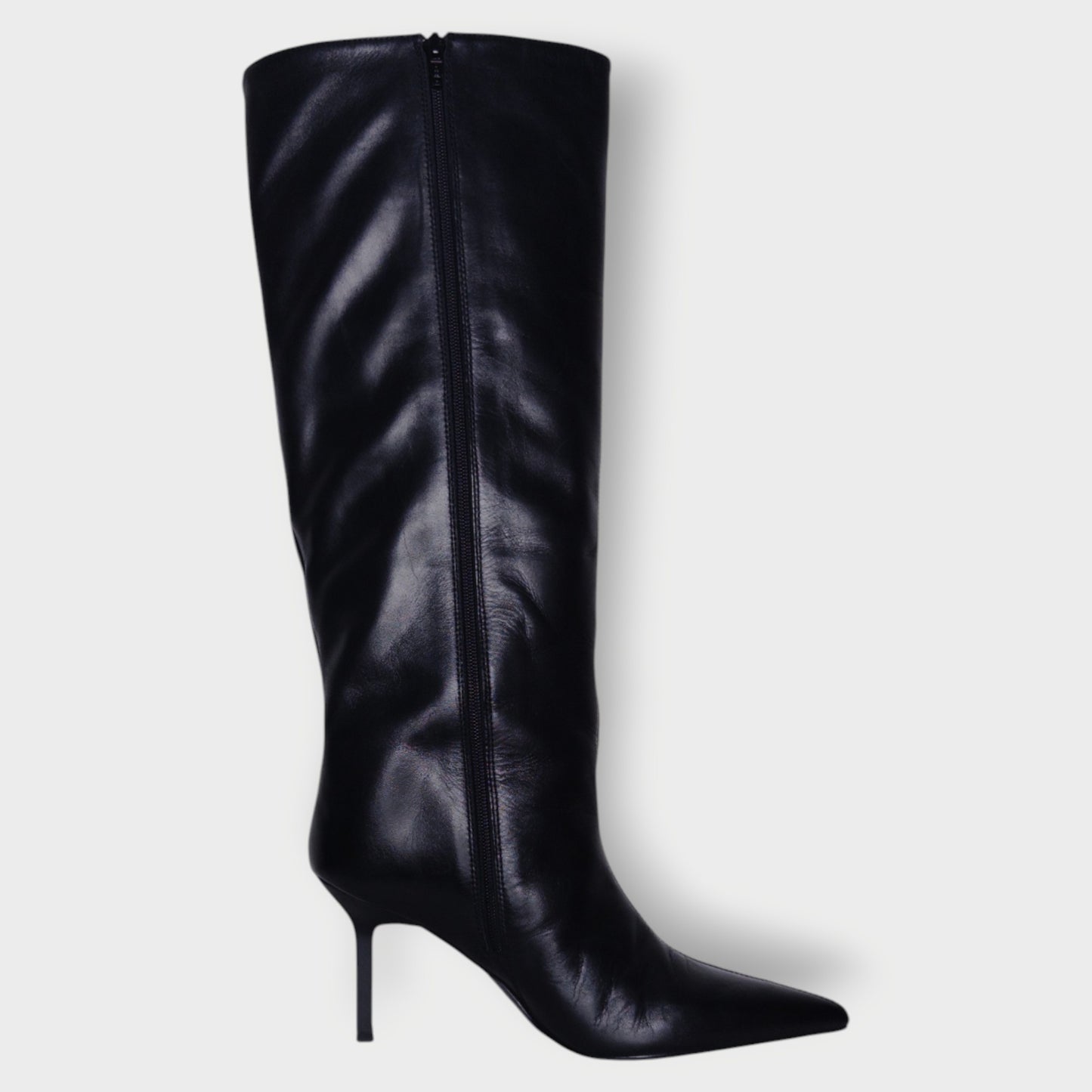 Leather Soho Knee High Boots