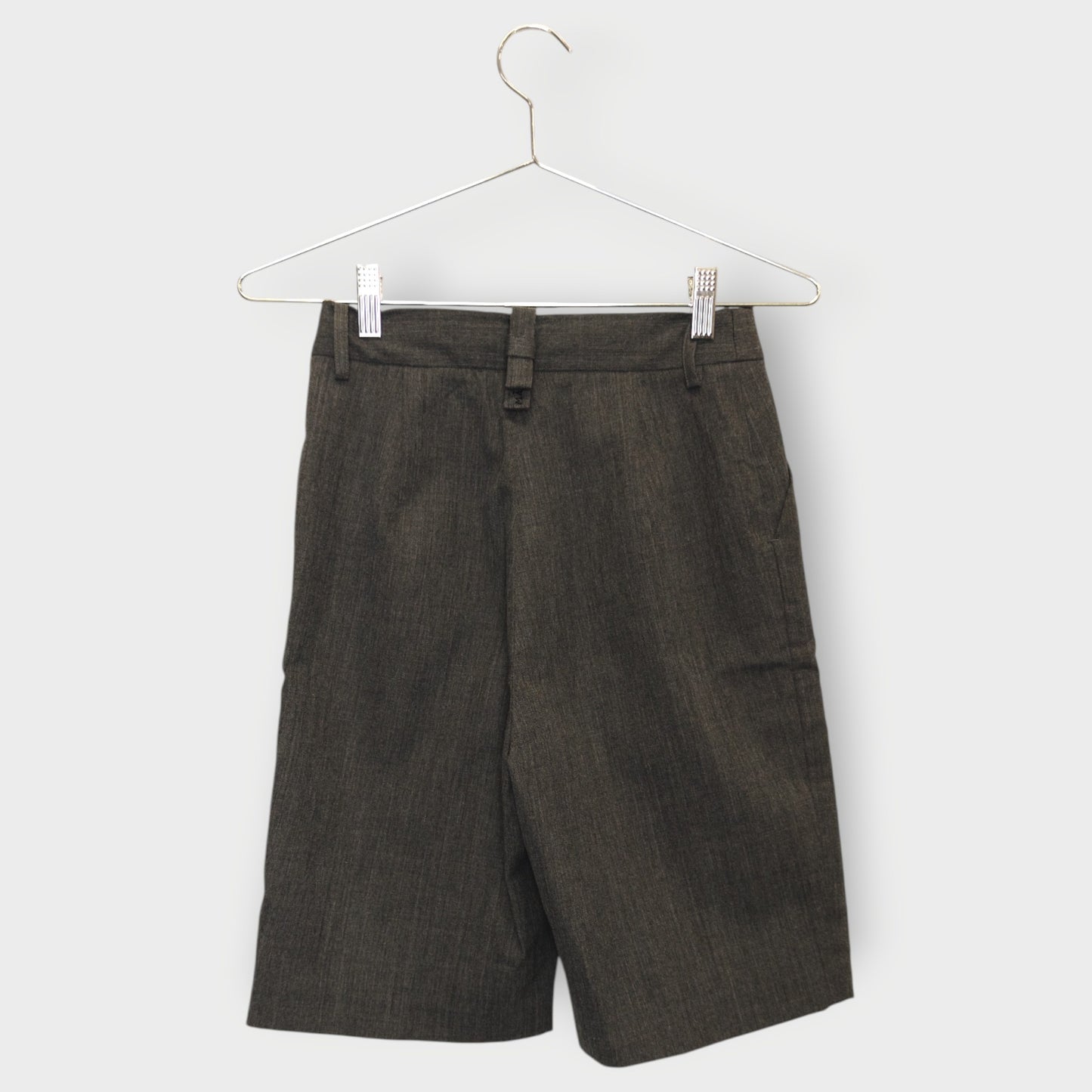 Tailored Wool Dress Shorts