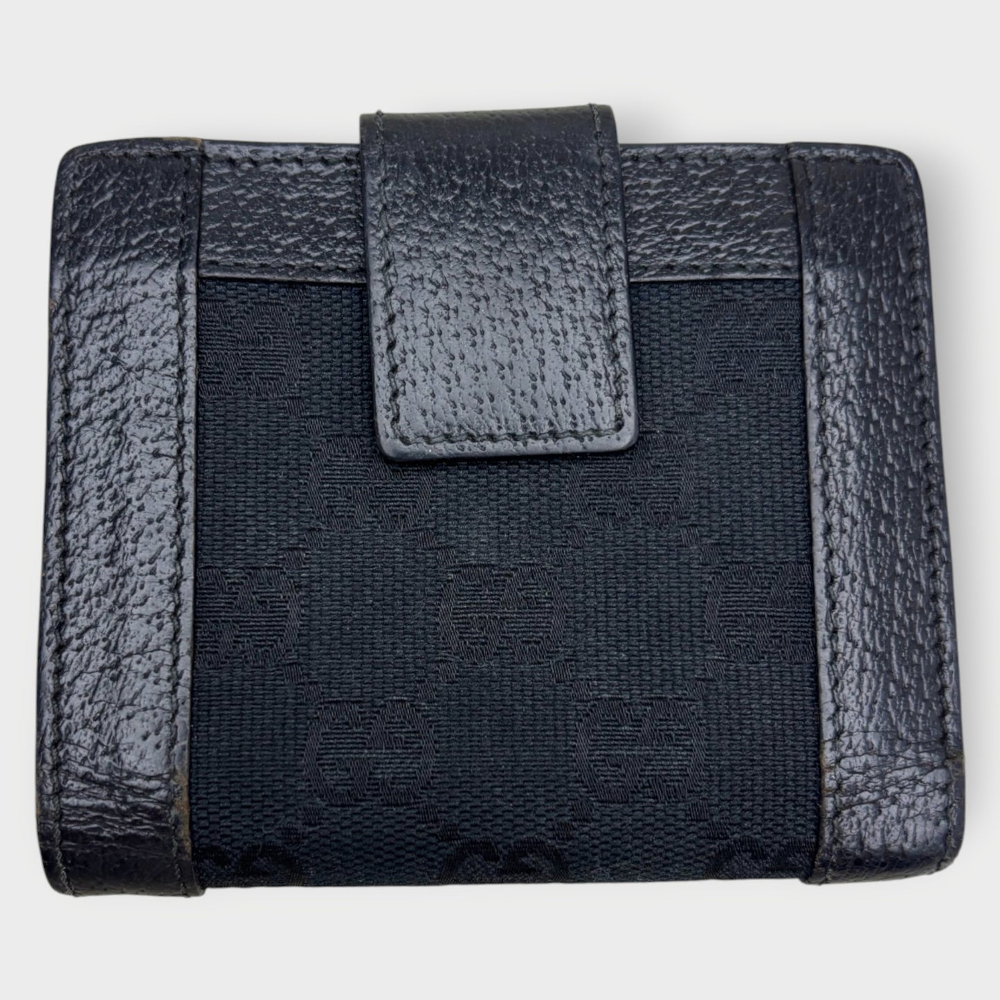 Leather Monogram Wallet