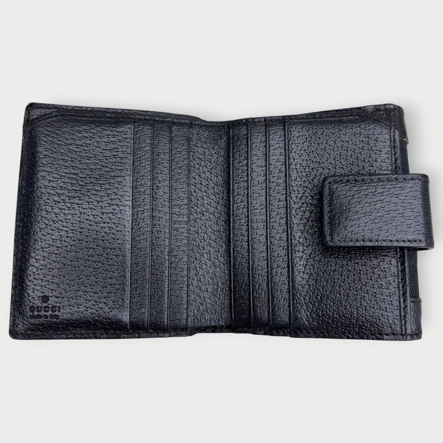Leather Monogram Wallet