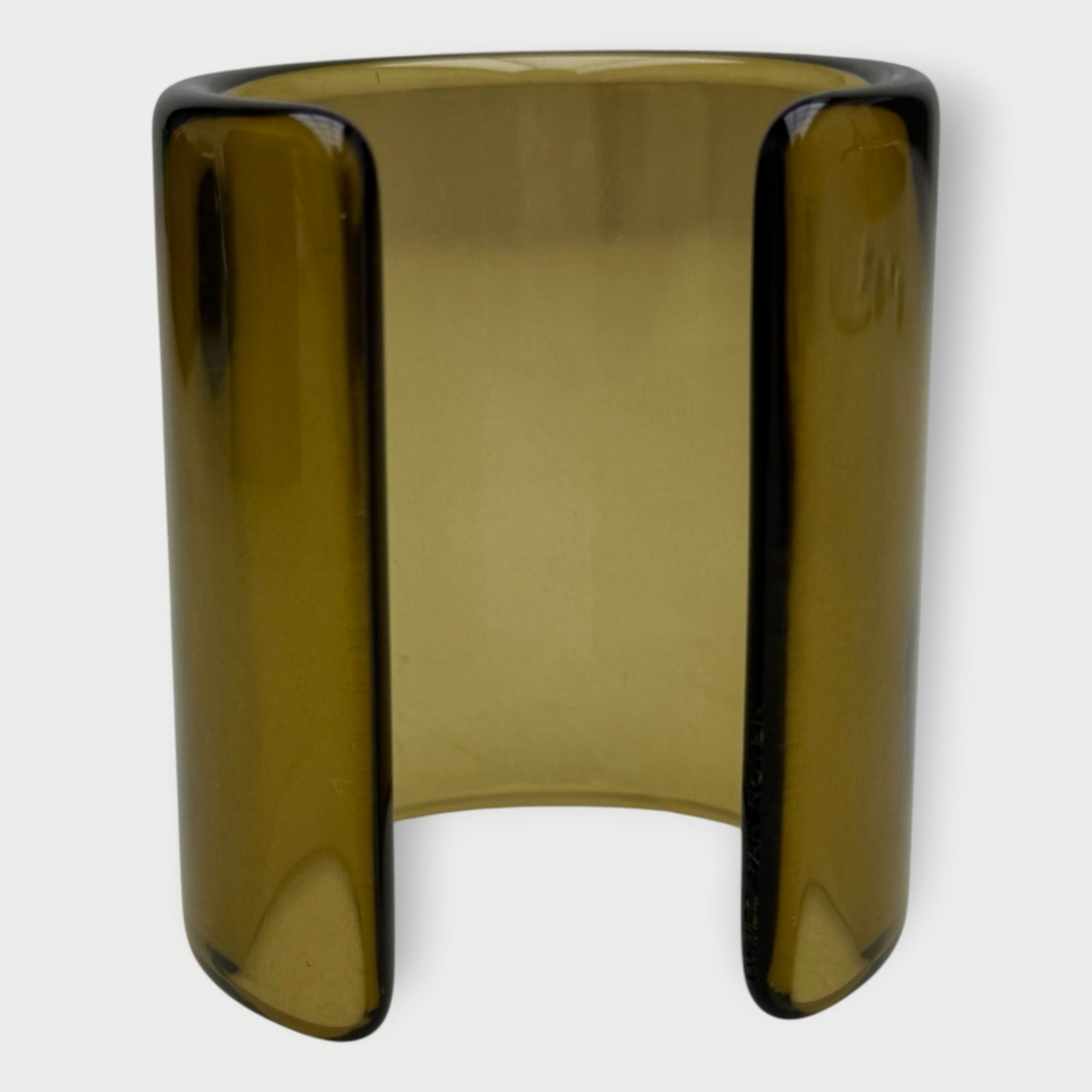 Smokey Wide Acrylic Cuff