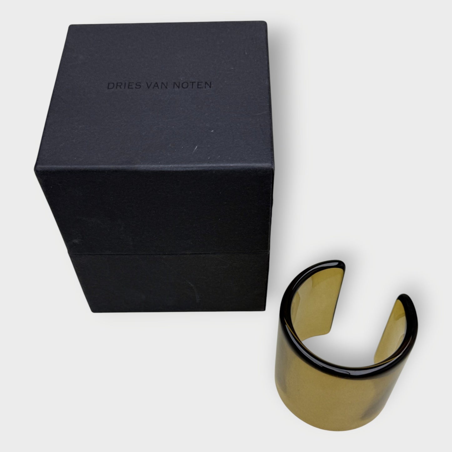 Smokey Wide Acrylic Cuff