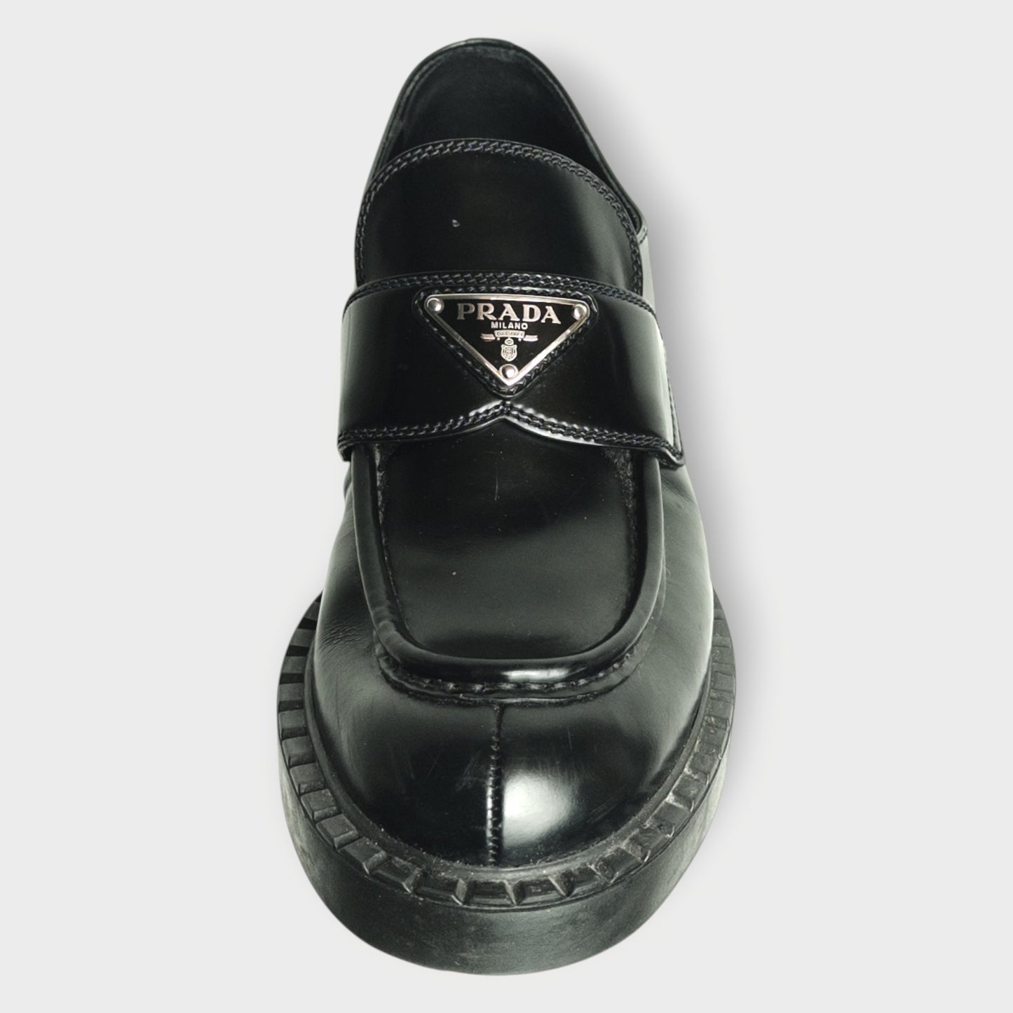 Leather Patent Loafers