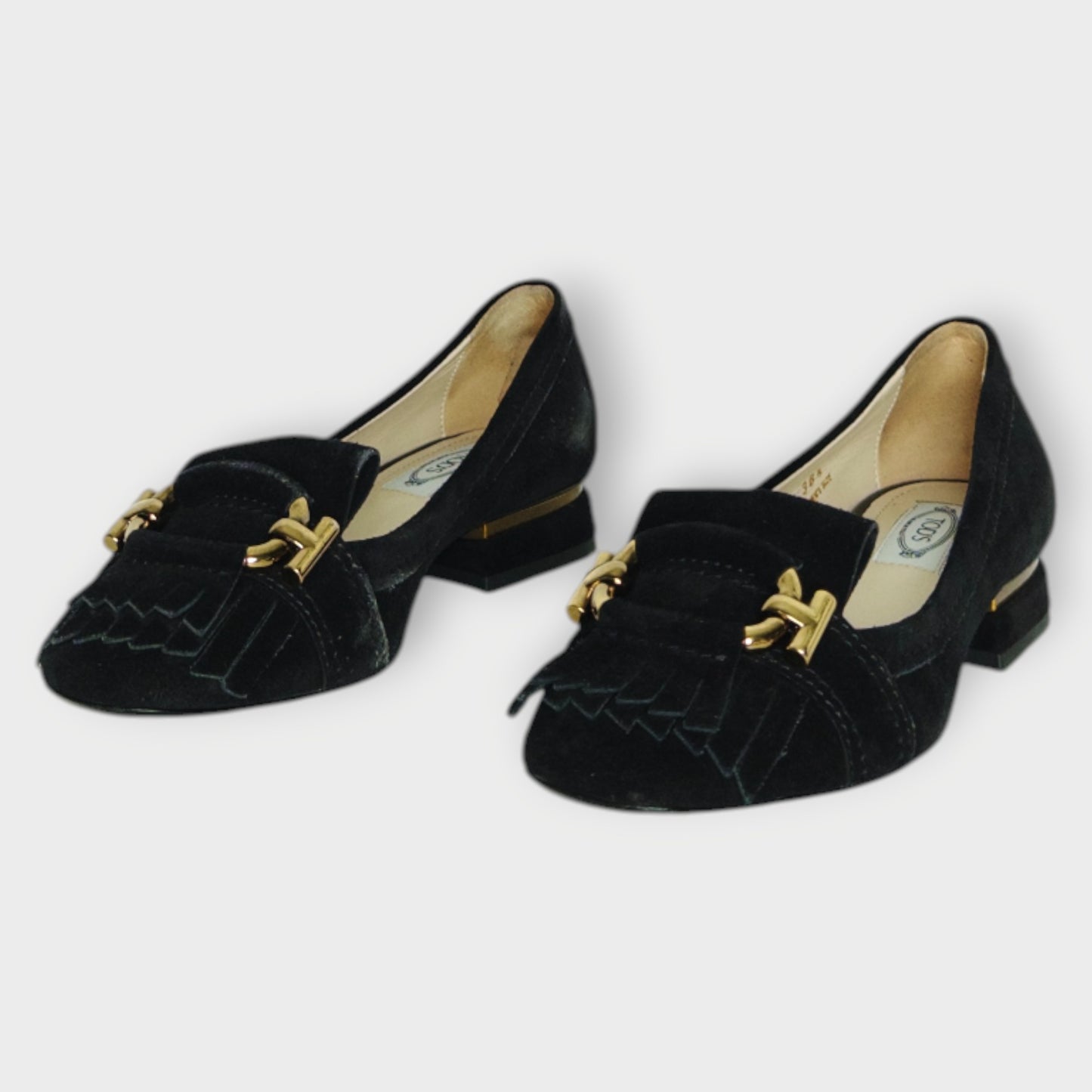 Suede Tassel Loafers