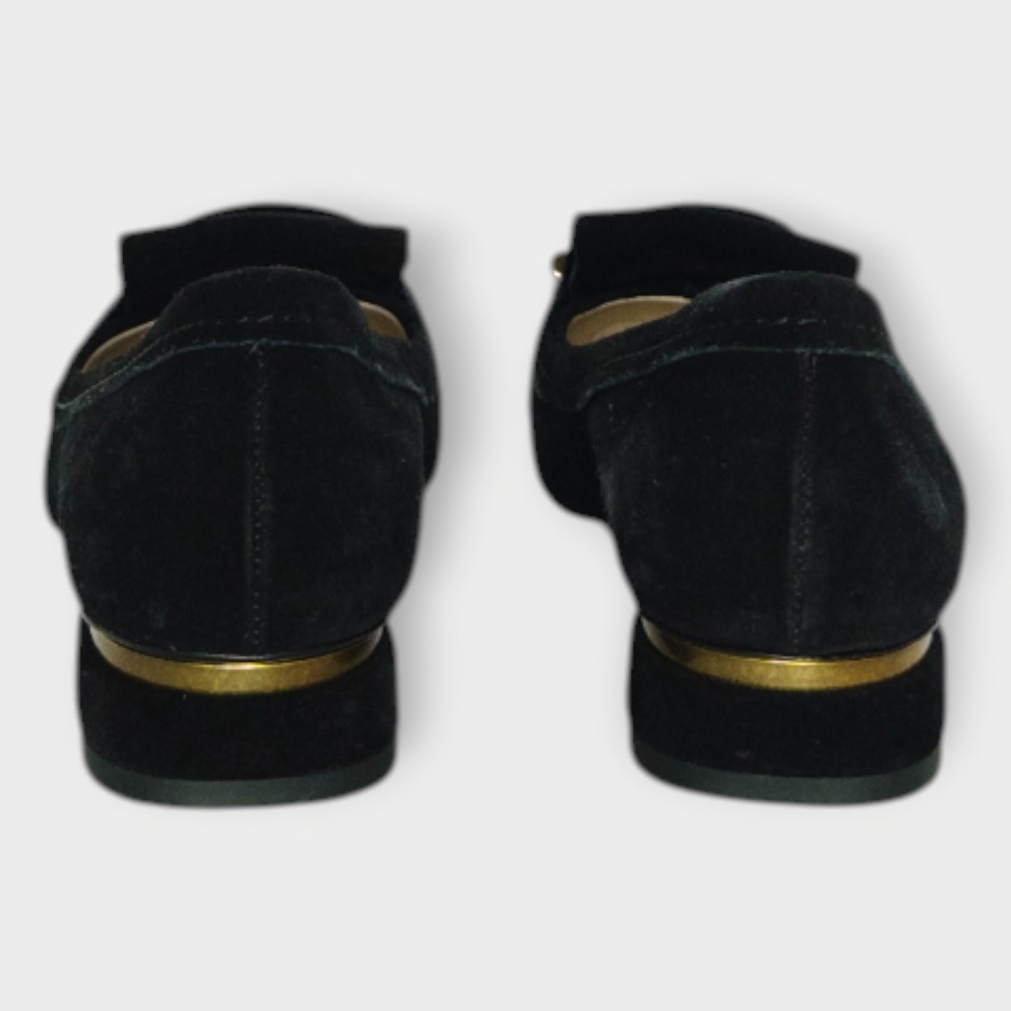 Suede Tassel Loafers