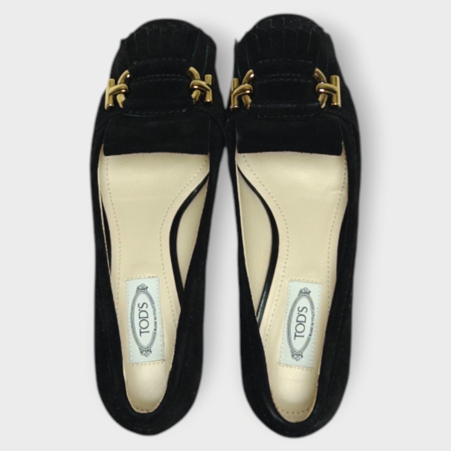 Suede Tassel Loafers