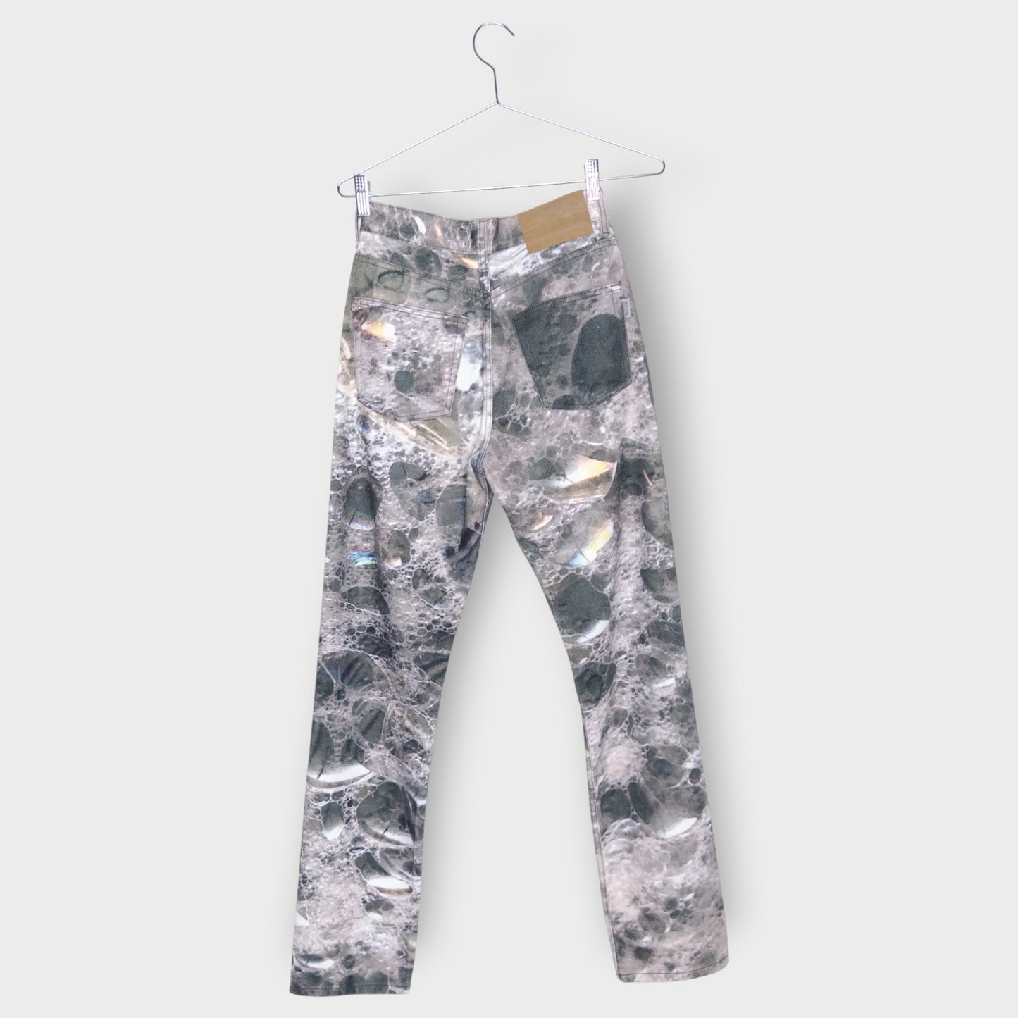 Bubble & Water Print Jeans