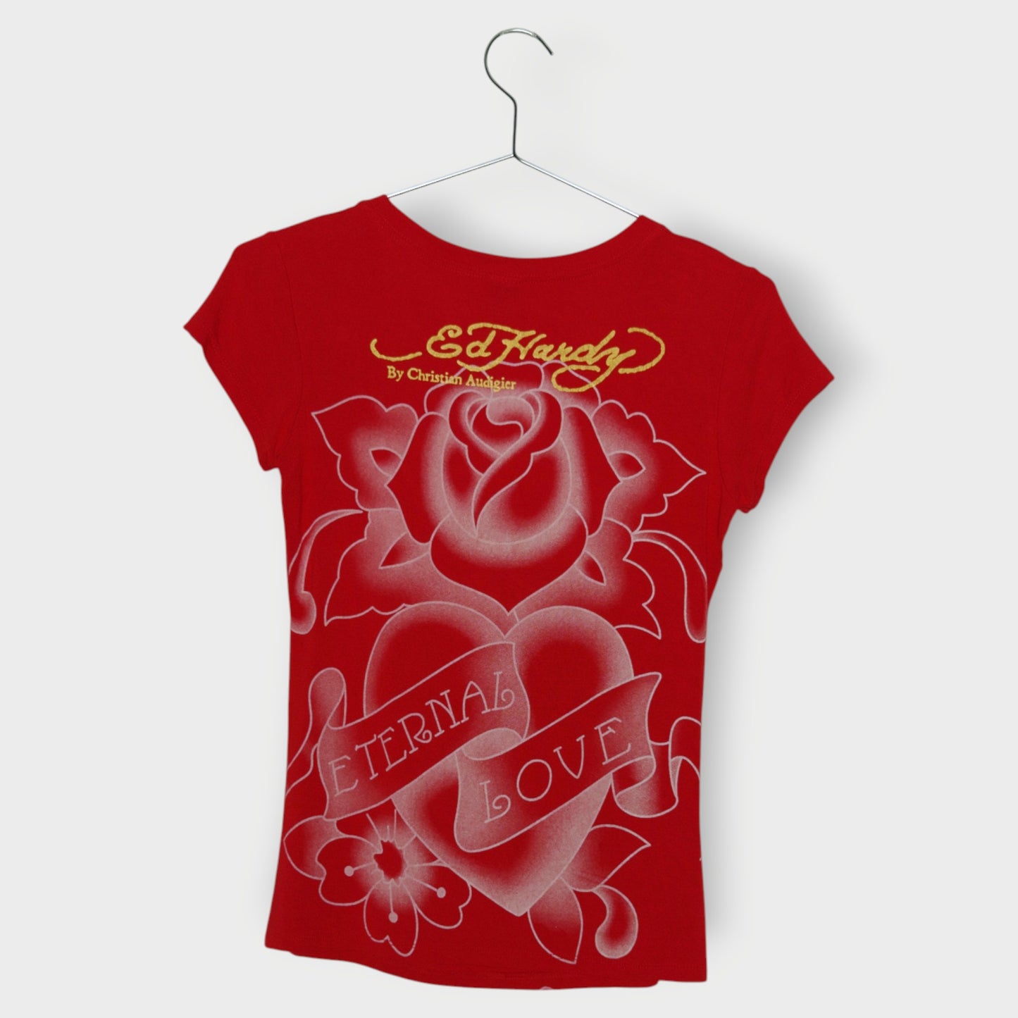 Diamanté Scoop T-Shirt