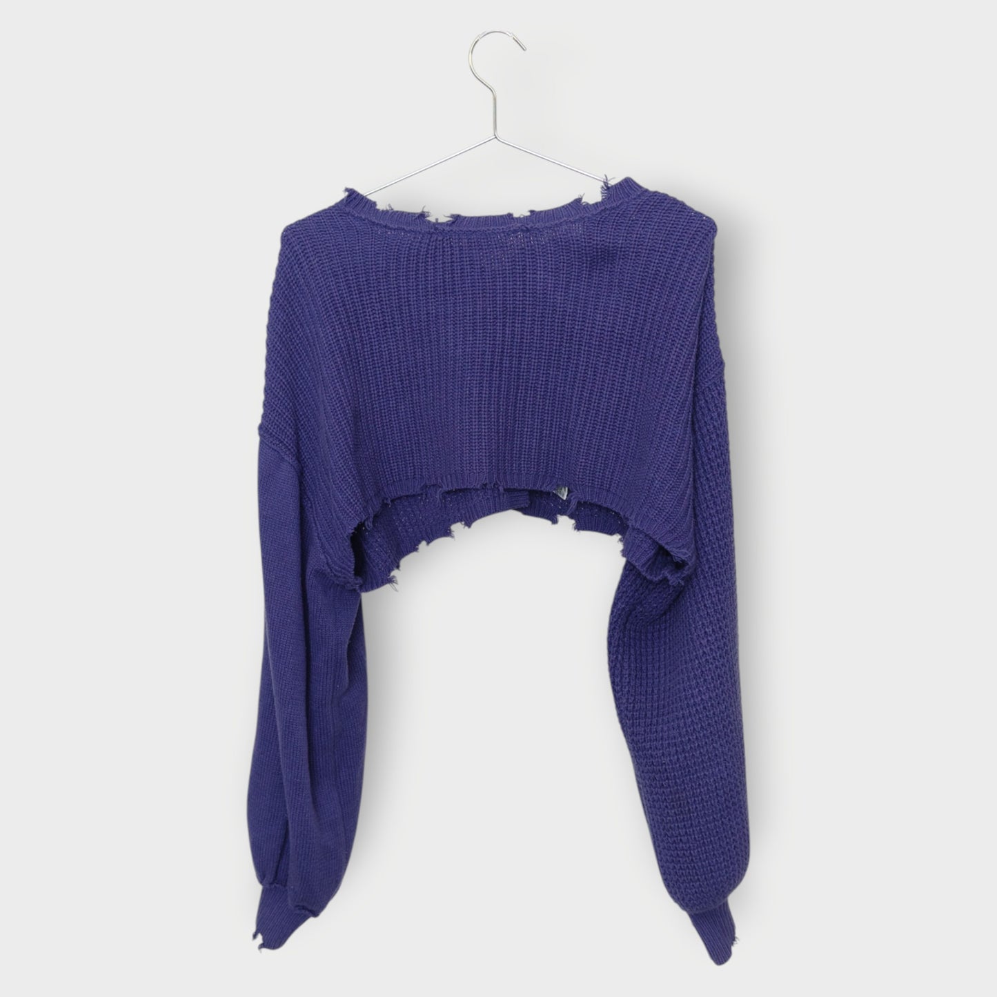Distressed Knit Cardigan