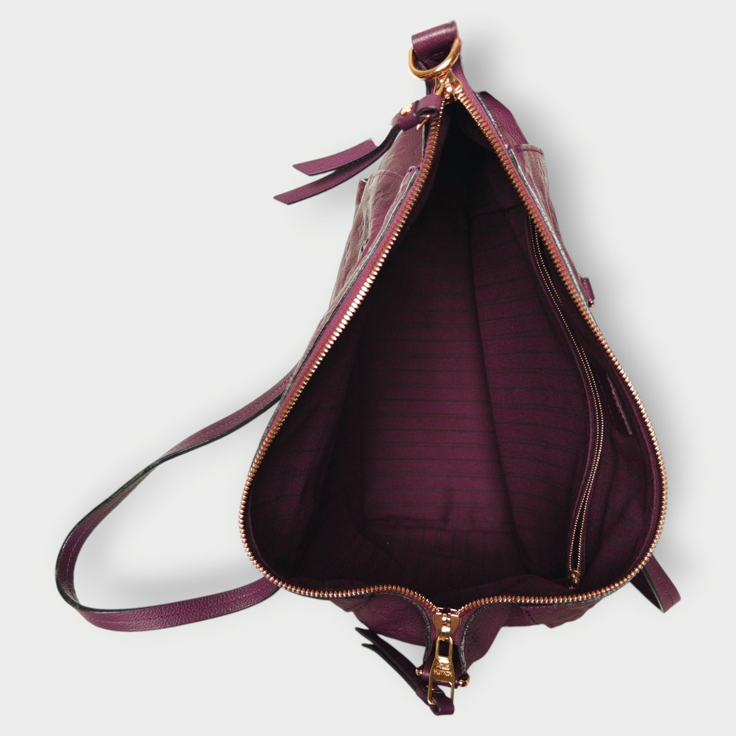 Leather Monogram Empreinte Lumineuse Bag