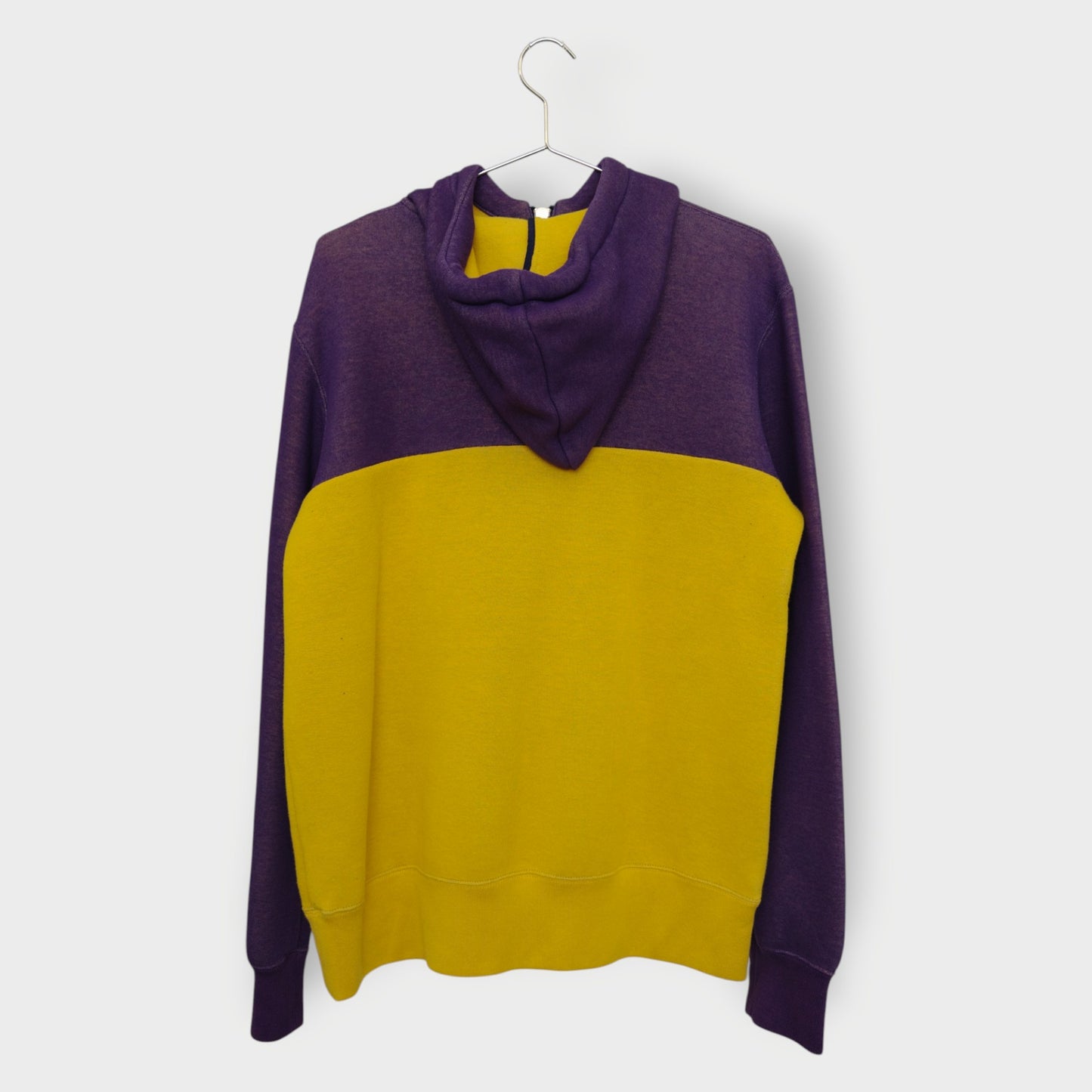 Colour Blocked Hooded Pullover