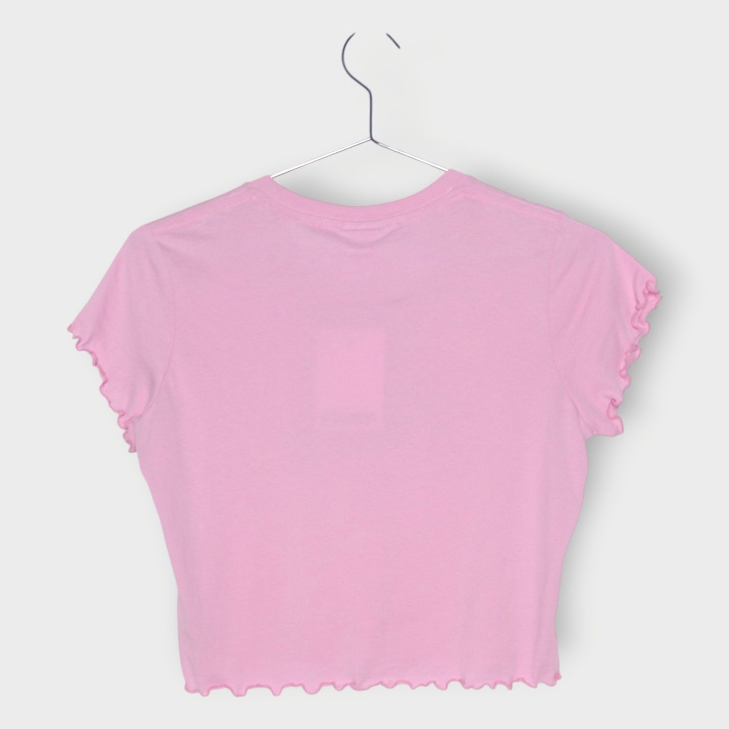 Lettuce Hem Diamante Baby Tee