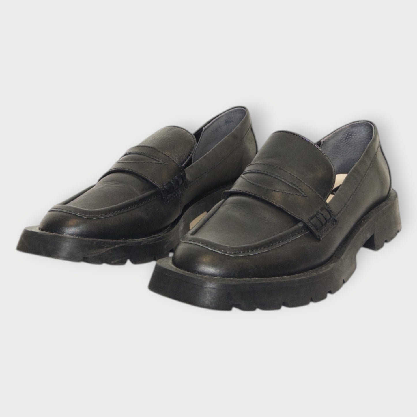 Leather Loafers