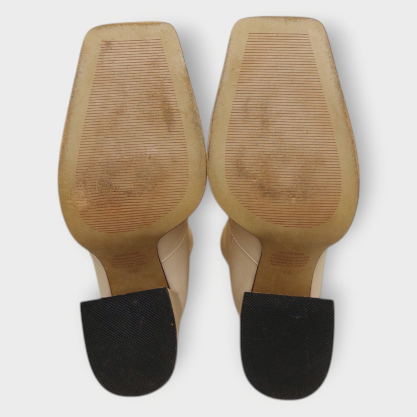 Leather Heeled Sock Boot