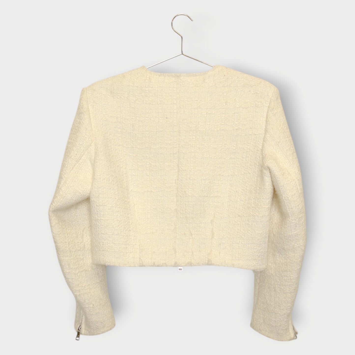 Tweed Zip Down Jacket