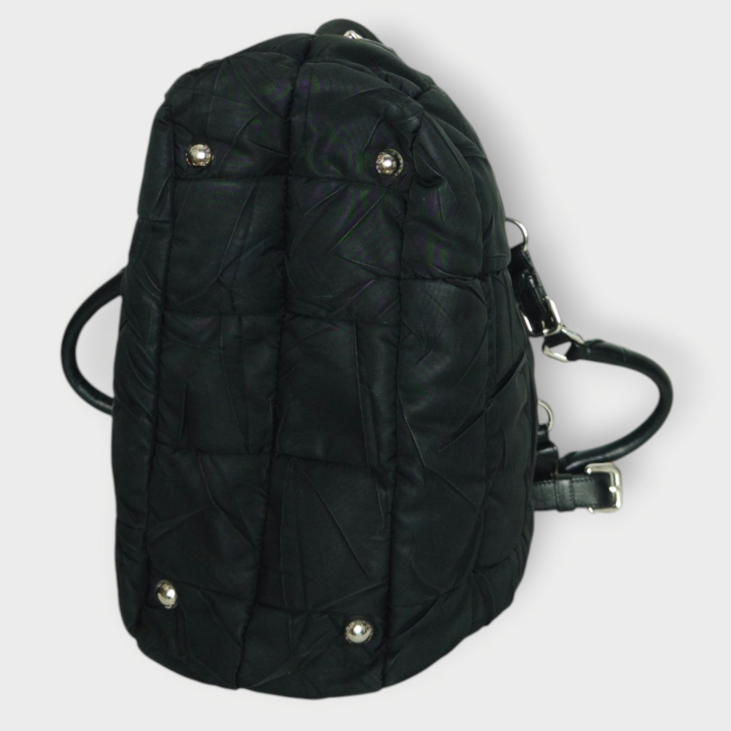 Nylon Tessuto Cripsy Quilted Bag