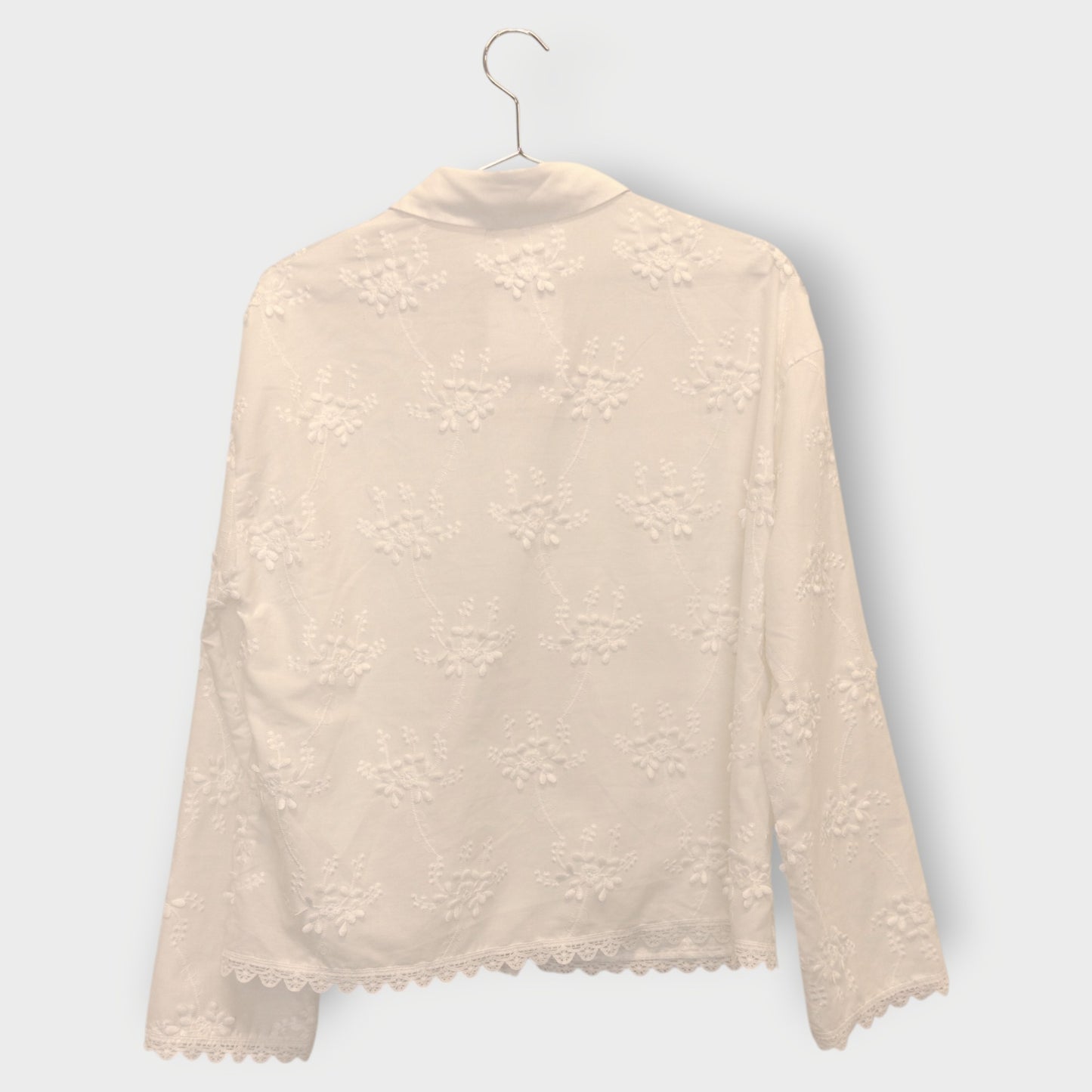Floral Embroidered Shirt