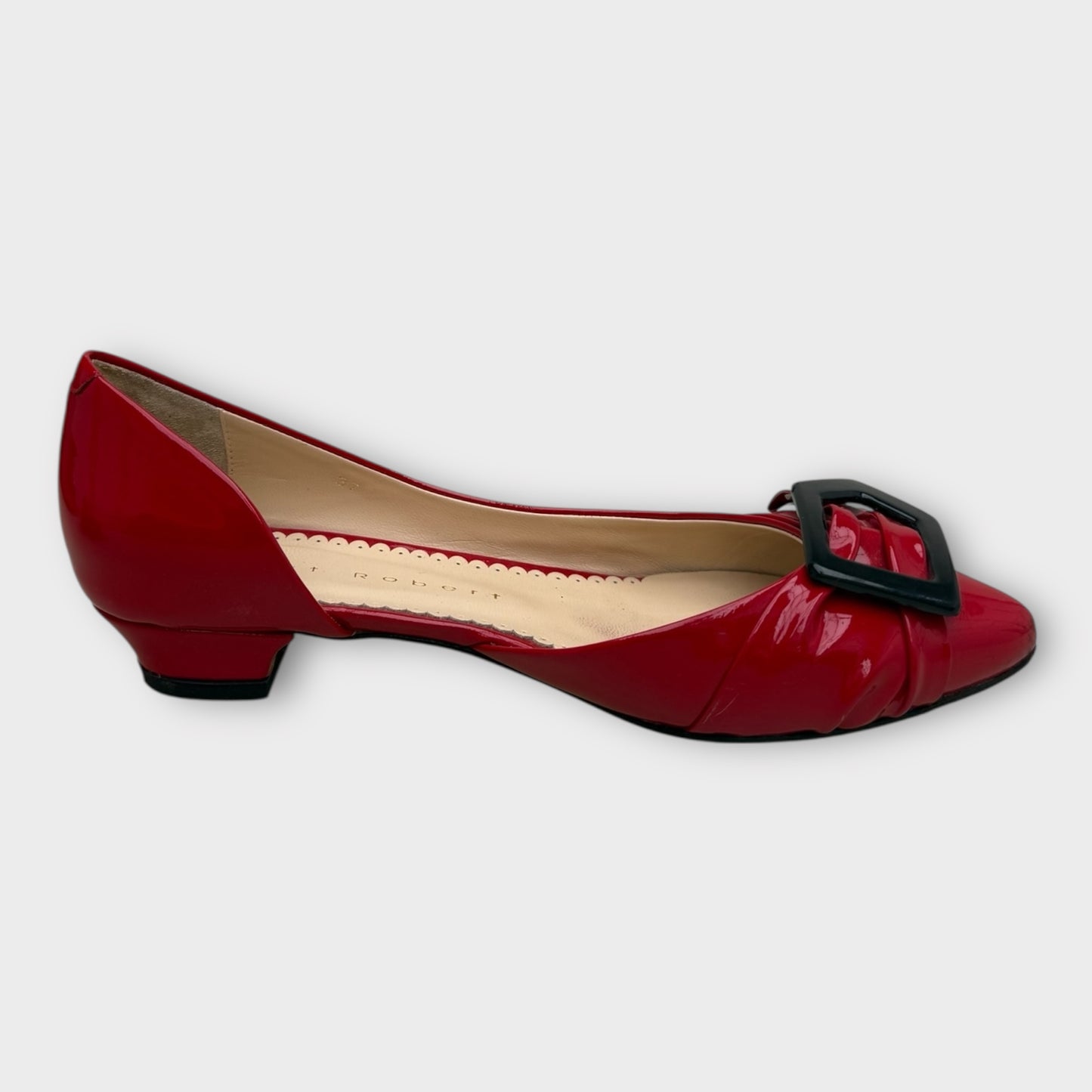 Patent Buckle Ballet Flats