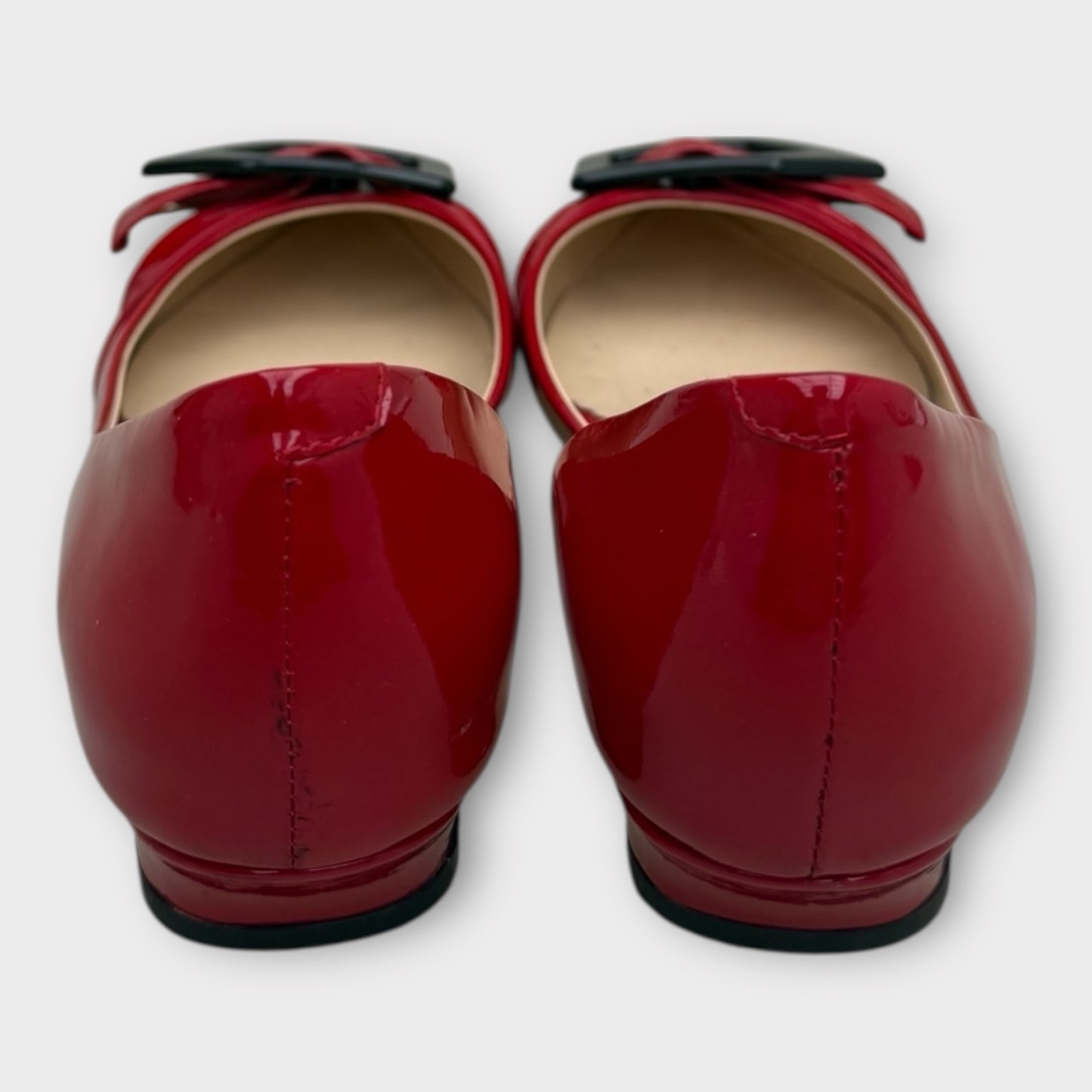 Patent Buckle Ballet Flats