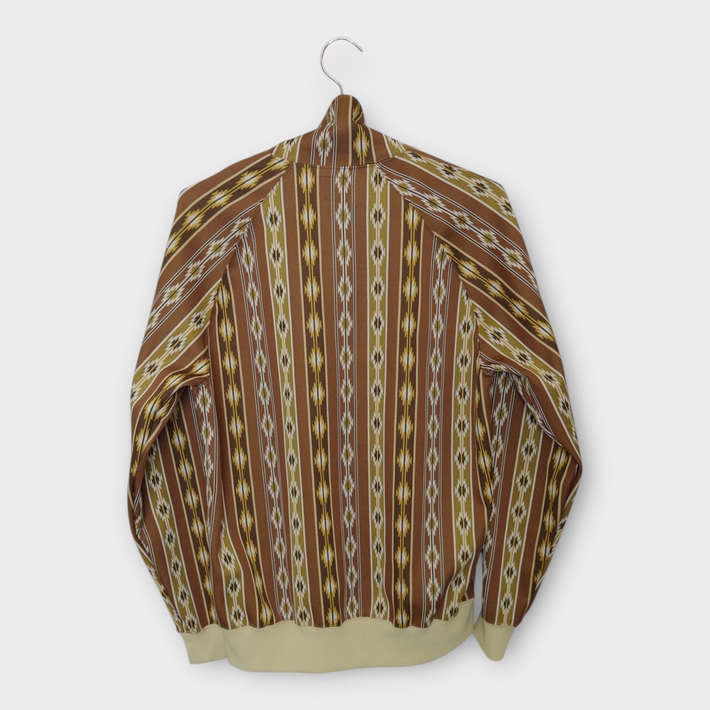 Jacquard Stripe Zip Jacket