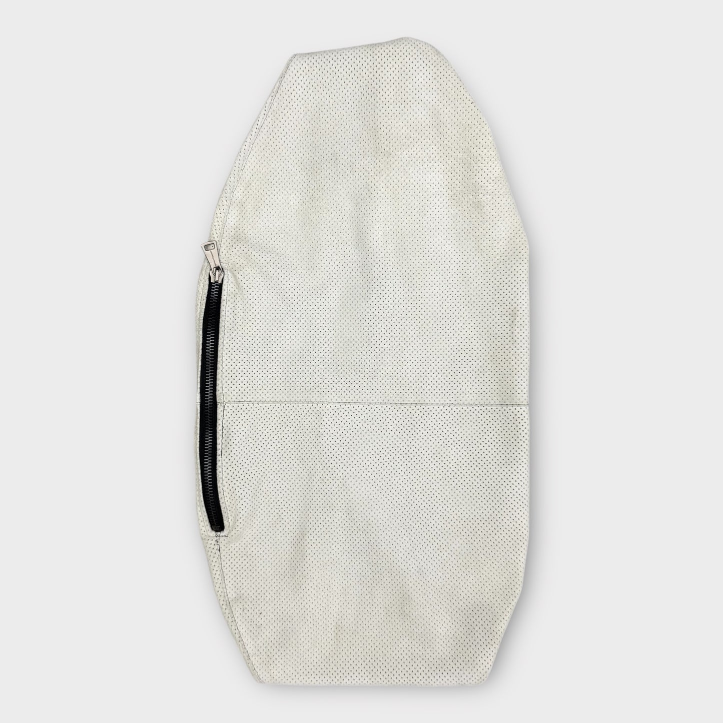 Perforated Leather Slouch Bag