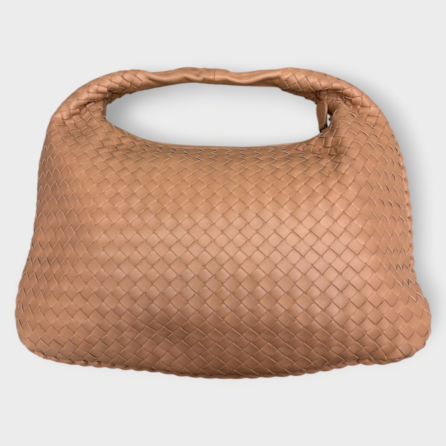 Intrecciato Woven Shoulder Bag