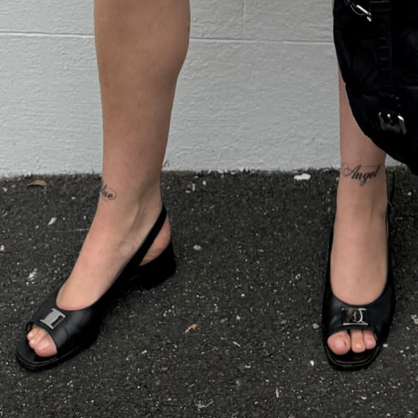 Open Toe Slingback