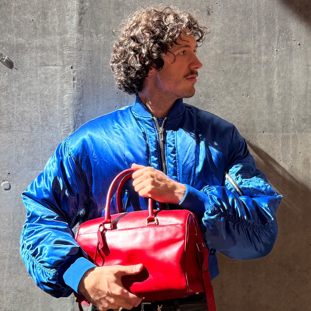 Metallic Puffer Jacket