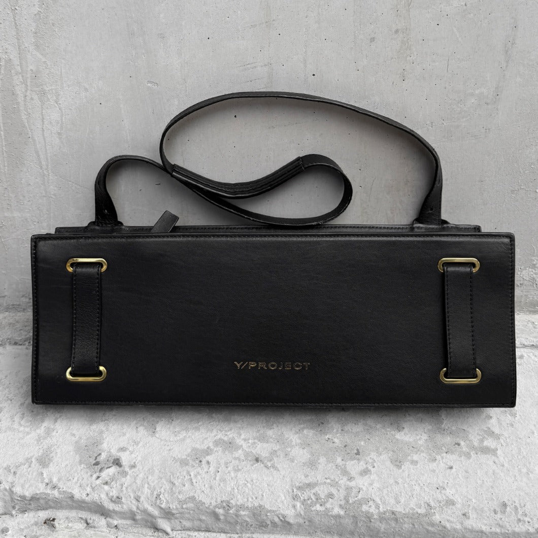 Leather Accordion Crossbody Bag