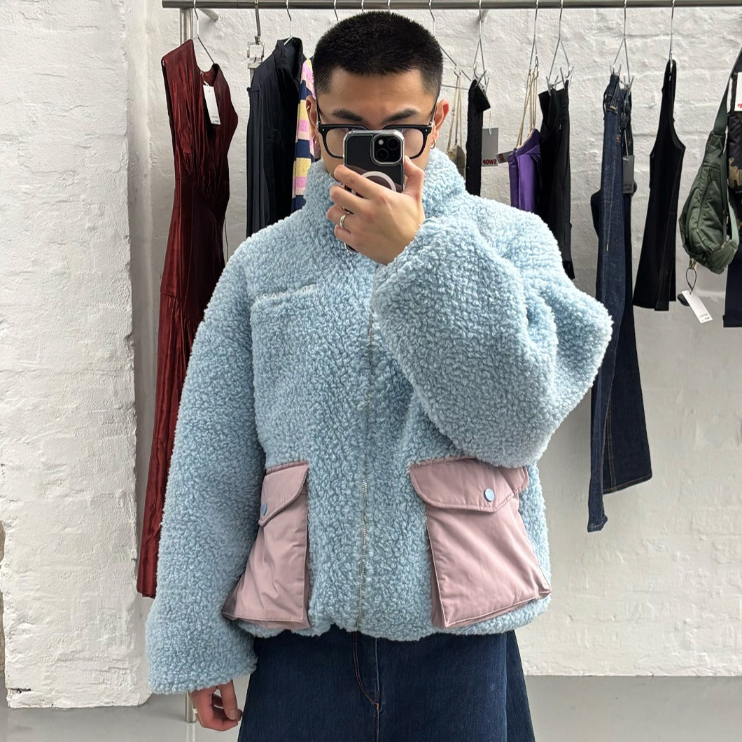 Fluffy Teddy Zip-Up