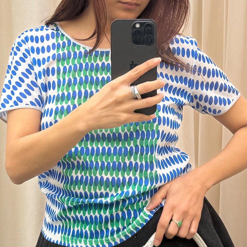 Dot Mesh Tee