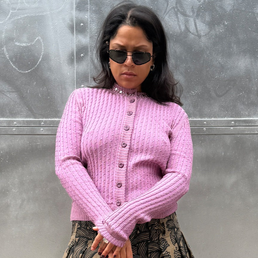 Star Embellished Cardigan