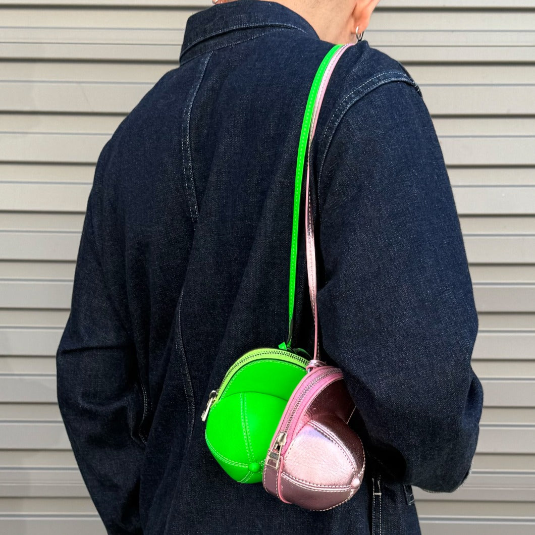 Metallic Nano Cap Bag