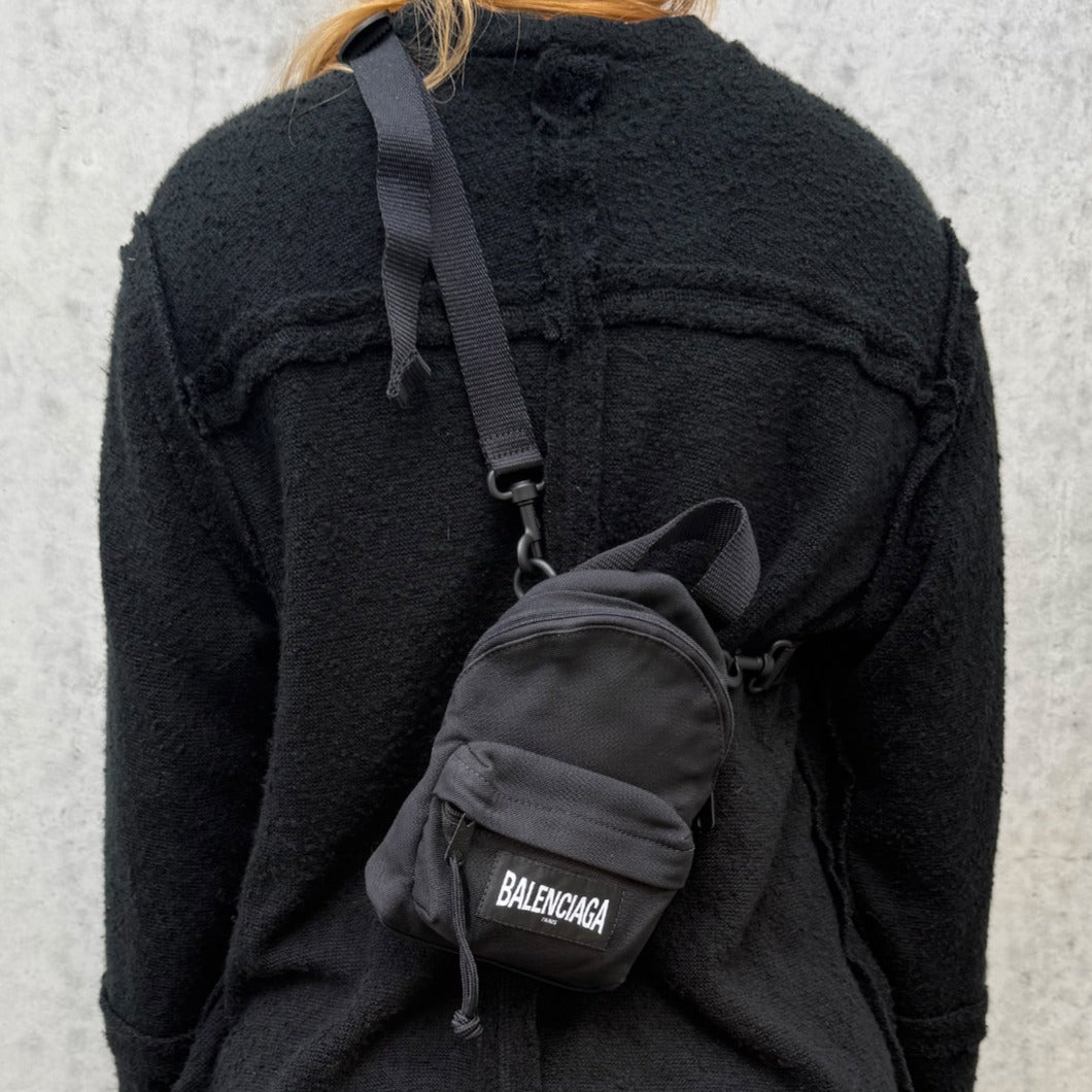 Logo Oversized Mini Backpack