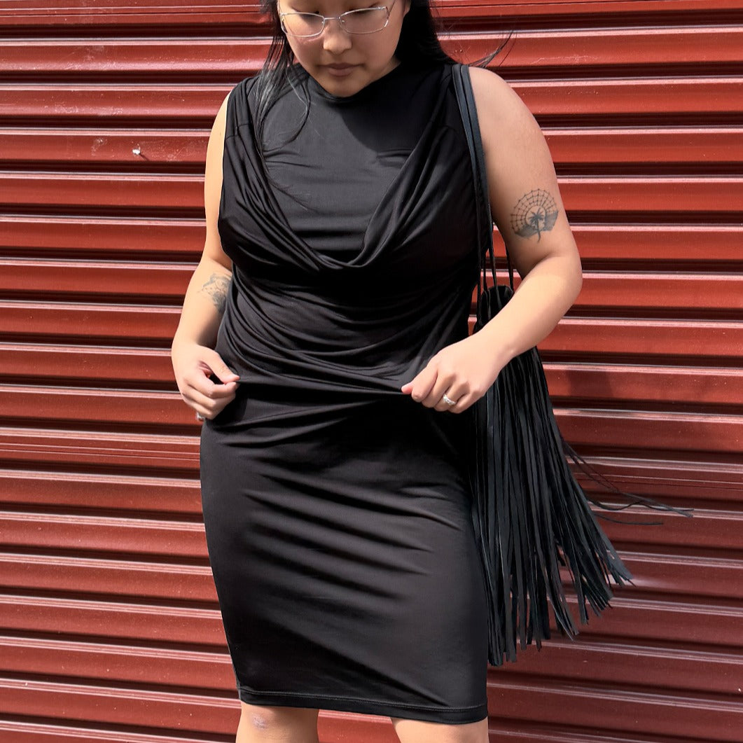 Leather Tassle Bag