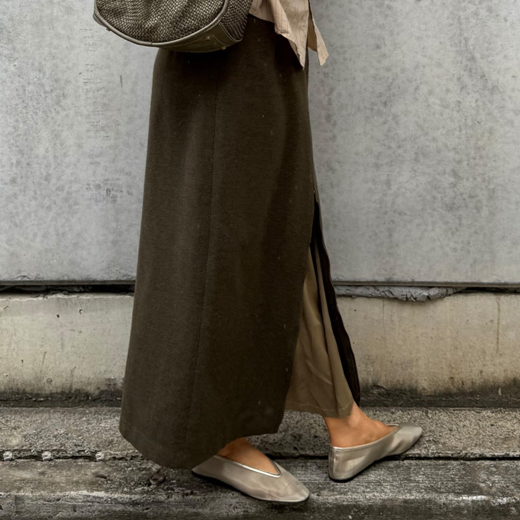 Mesh Square Toe Flats