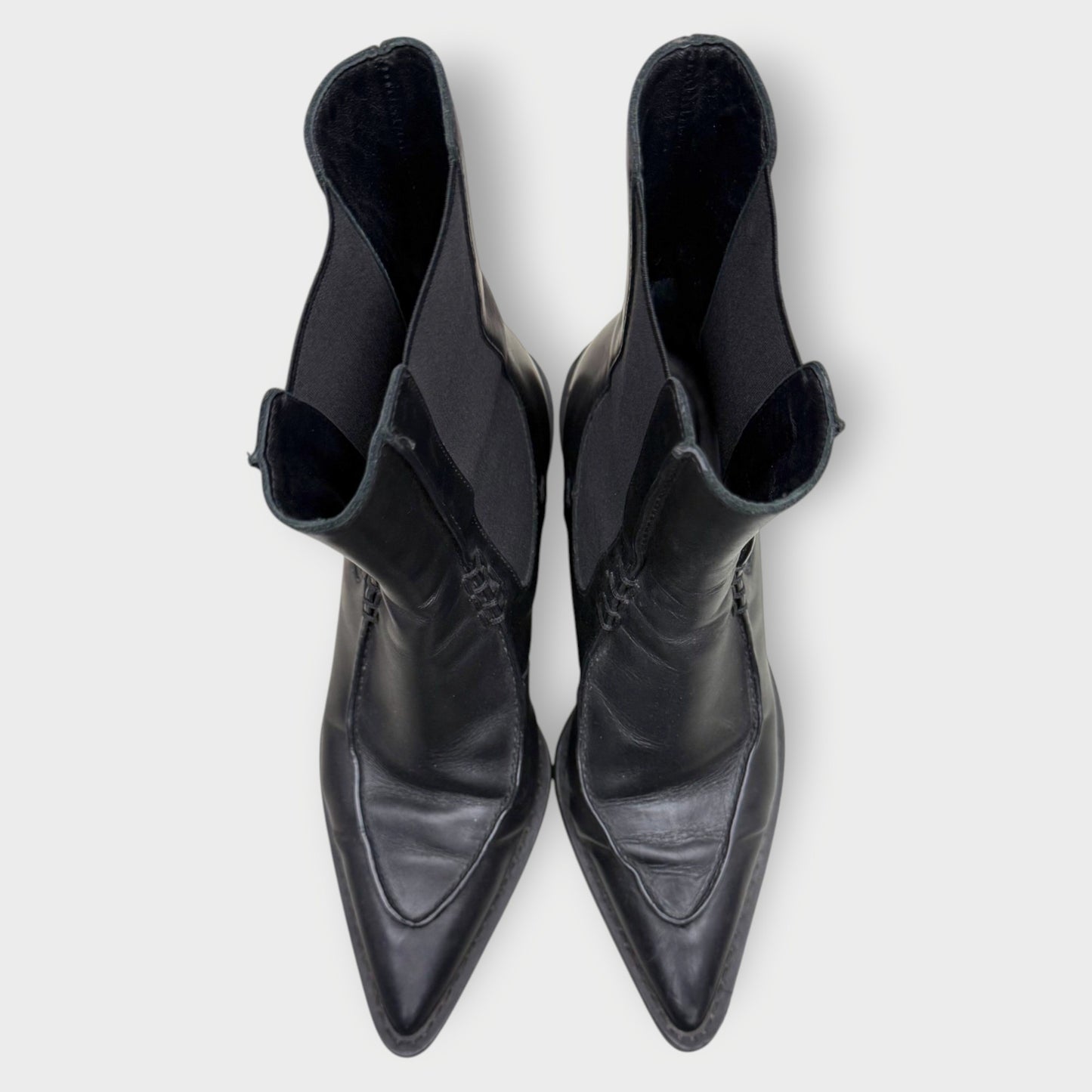 Charleston Pointed Ankle Boots