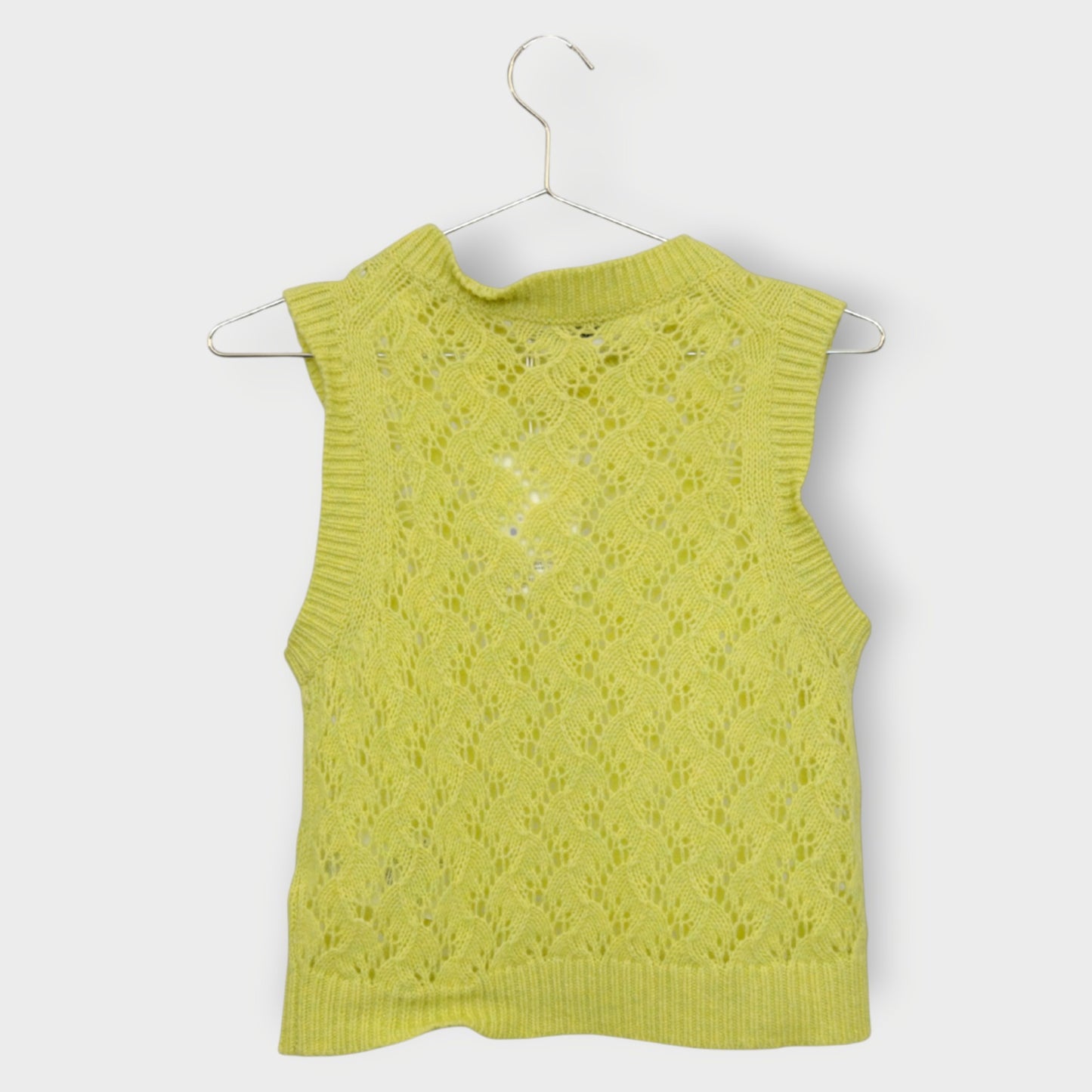 Crochet Wool Sweater Vest